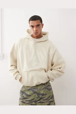 Karl Kani Signature tag graphic logo hoodie in -Neutral