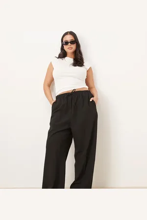 ASOS Curve tailored pull on pants in
