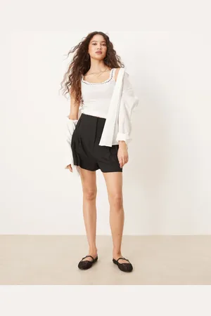ASOS Tailored high waist shorts in