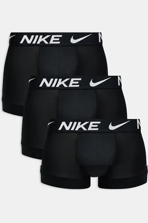 Nike Dri-FIT Essential Microfibre 3 pack boxer briefs in