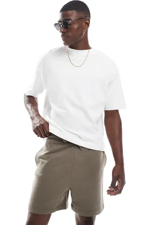 ASOS Essential slim shorts in light brown