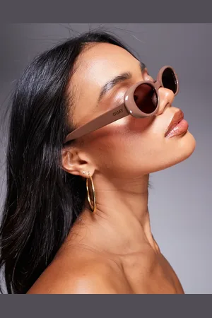 Quay Australia Quay Felt Cute oval sunglasses in