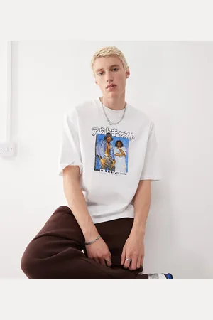 COLLUSION Boxy skater festival t-shirt with photographic official Outkast print