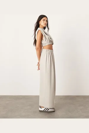 ASOS Jersey twist detail maxi skirt in (part of a set)