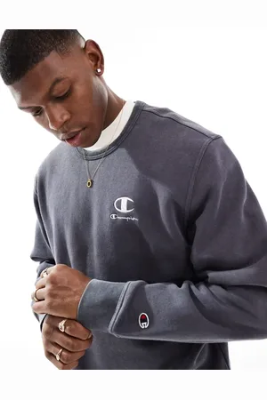 Champion Crew neck sweatshirt in charcoal