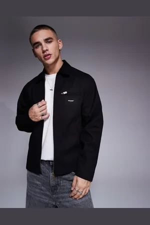 Sixth June Contrast collar trucker jacket in