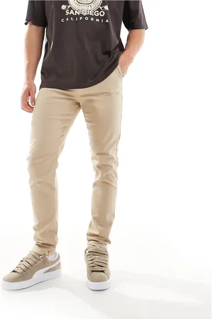 ASOS Skinny chinos in -Neutral
