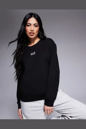 EA7 Armani central logo sweatshirt in