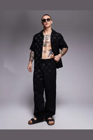 ASOS Premium baggy crochet pants in (part of a set)