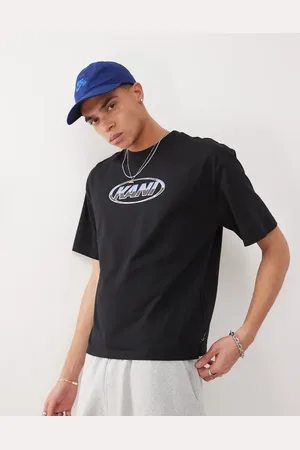 Karl Kani Signature chrome crop t-shirt in