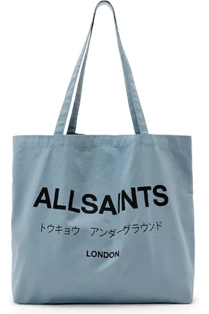 AllSaints Underground unisex shopper tote bag in