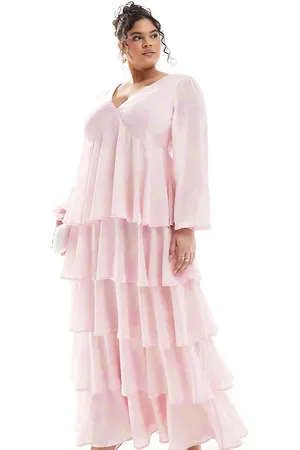 Pretty Lavish Ruffle maxi dress in
