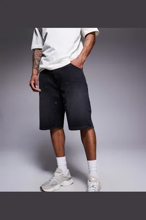 Good For Nothing Skater denim carpenter shorts in