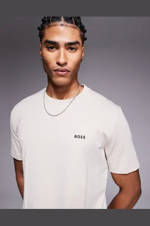 HUGO BOSS Logo t-shirt in -Neutral