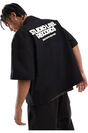 Pull&Bear Zip through shirt in