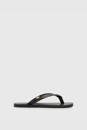 AllSaints Sydney leather thong sandals in