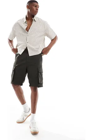 French Connection French Connection tech cargo pocket shorts in -Green