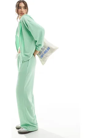 Cotton On Cotton On lightweight super soft trackies in marl (part of a set)