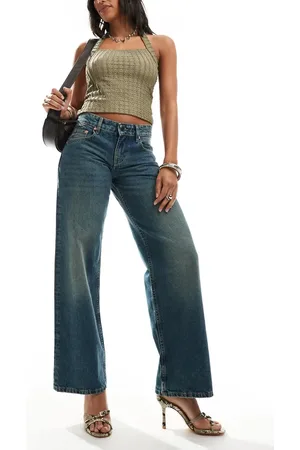Motel Low rise parallel jeans in