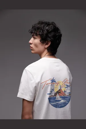Tommy Hilfiger Sailing back print graphic t-shirt in white