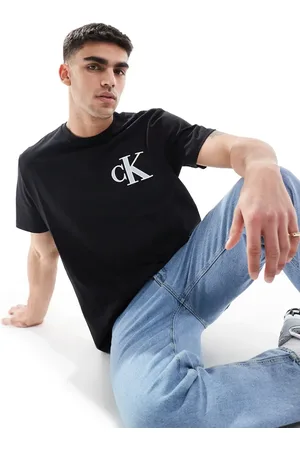 Calvin Klein Patch logo relaxed t-shirt in