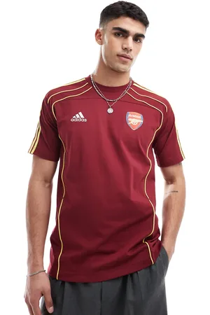 adidas Adidas Football Arsenal Urban Purist t-shirt in and yellow-Red
