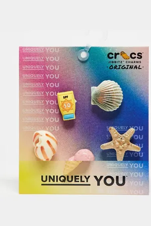 Crocs X ASOS beach vibes 5 pack of jibbitz