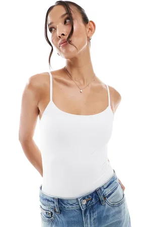 Pull&Bear Polyamide sculpt strappy body in