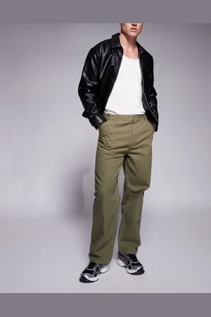 Hugo Blue Getro chino pants in green