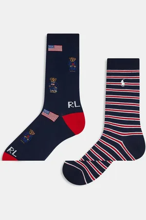 Ralph Lauren 2 pack socks in multi