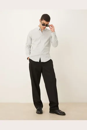 Abercrombie & Fitch Long sleeve shirt in light