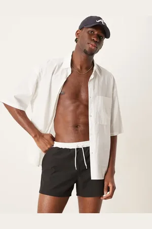 Free Society Contrast trim swim shorts in -Multi