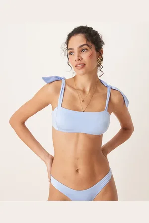 Free Society Tie strap bikini top in