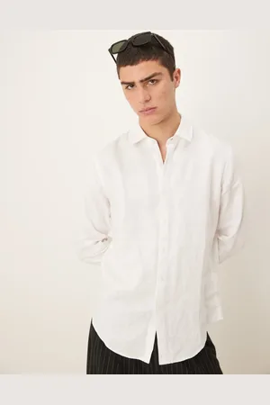 Abercrombie & Fitch Linen dress shirt in