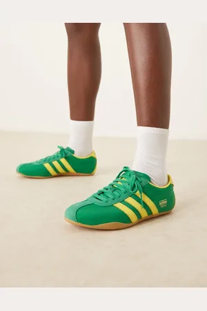 adidas Tokyo sneakers in green and yellow