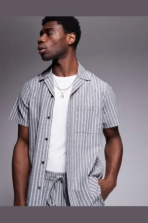 South Beach Short sleeve beach shirt in -Multi