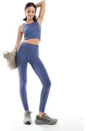 ONLY Seamless leggings in (part of a set)-Blue