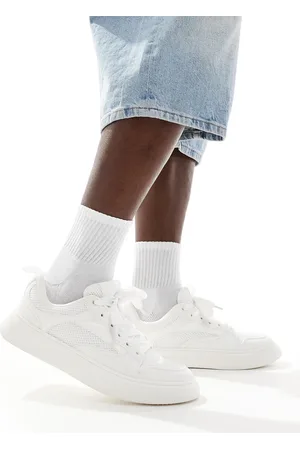 ASOS Sneakers in with mesh panels