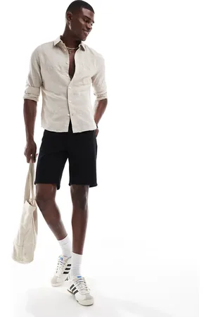 Only & Sons Regular fit denim shorts in