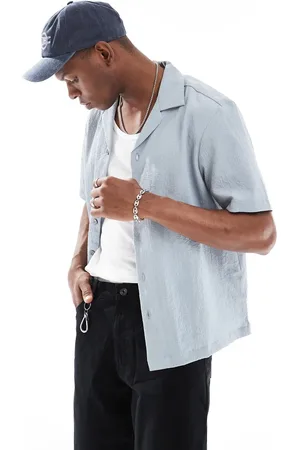 River Island Seersucker shirt in light