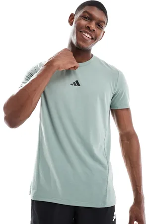 adidas Adidas Training D4T t-shirt in silver green