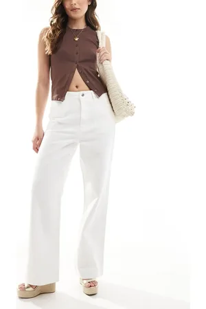 New Look Adalae wide leg jeans in
