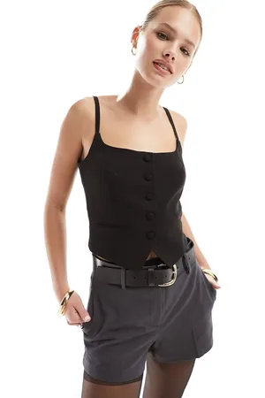 Stradivarius Cami detail waistcoat in