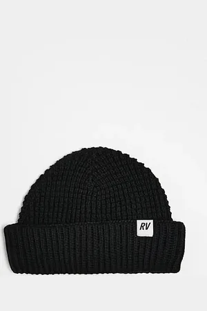 Reclaimed Unisex waffle beanie in (part of a set)