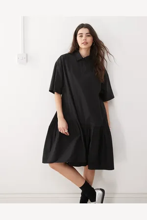 COLLUSION Shirt dress in -Multi