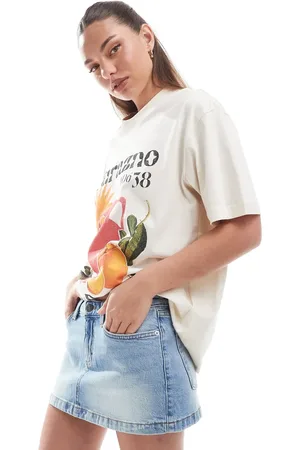 Cotton On Cotton On micro denim mini skirt in
