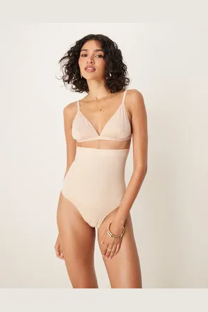 Spanx Seamless Power high-waisted lingerie thong in - -Neutral