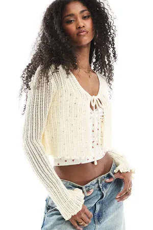 Cotton On Cotton On tie cardigan in -Yellow