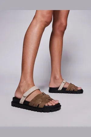 Simmi London Simmi London Adelle mule sandals with strap in -Green