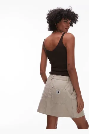 Carhartt Maeve double knee skirt in -Neutral